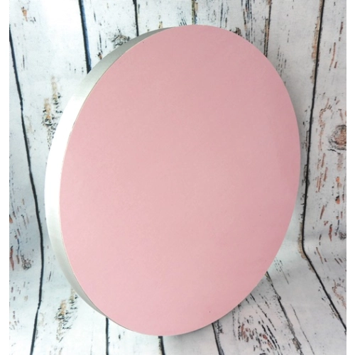 Podkład pod tort styrodur różowy gruby 30cm podkładka na ciasto okrągły